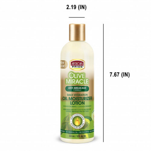 لوسیون مرطوب کننده روزانه زیتون آفریکن پراید - African Pride Olive Miracle Oil Moisturizing Lotion