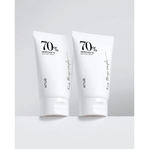 کرم تقویت کننده و تسکین دهنده آنوا - Anua Heartleaf 70% Soothing Cream