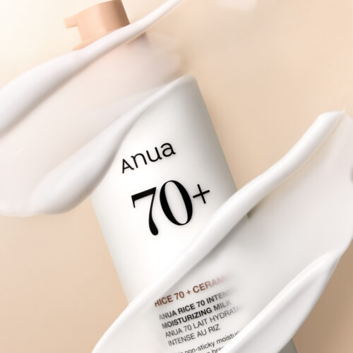 لوسیون مرطوب کننده و روشن کننده برنج و سراماید آنوا - Anua Rice 70 Intensive Moisturizing Milk