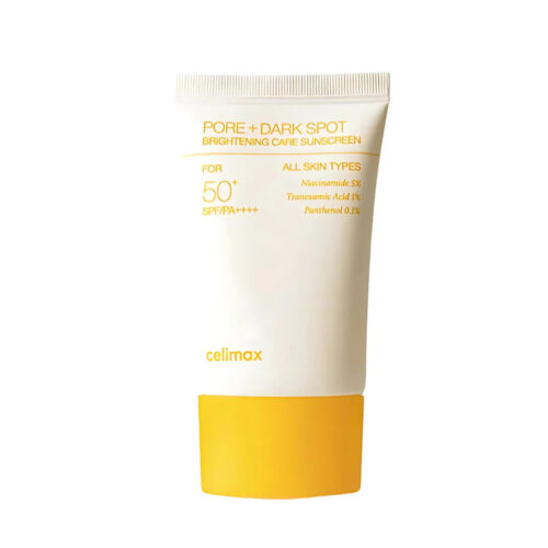 کرم ضد آفتاب روشن کننده و کنترل منافذ سلیمکس - Celimax Pore + Dark Spot Brightening Care Sunscreen