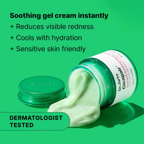 ژل کرم تسکین دهنده و ترمیم کننده سیکاپیر دکتر جارت - Dr.Jart+ Cicapair Intensive Soothing Repair Gel Cream