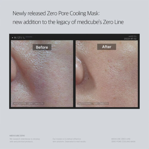 ماسک ورقه ای کنترل منافذ و خنک کننده مدی کیوب - Medicube Zero Pore Cooling Mask