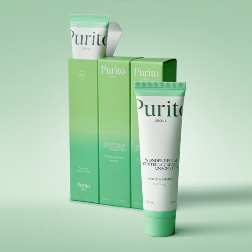 کرم ترمیم کننده و مرطوب کننده سنتلا پیوریتو - Purito Seoul Wonder Releaf Centella Cream Unscented