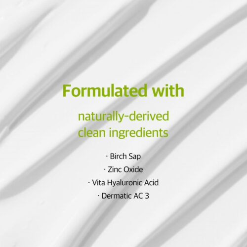 ضد آفتاب فیزیکی مرطوب کننده و تسکین دهنده راندلب - Round Lab Birch Juice Moisturizing Mild-Up Sunscreen