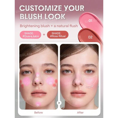 رژگونه استیکی کره ای شیگلم - Sheglam Buttery Bliss Blush Stick