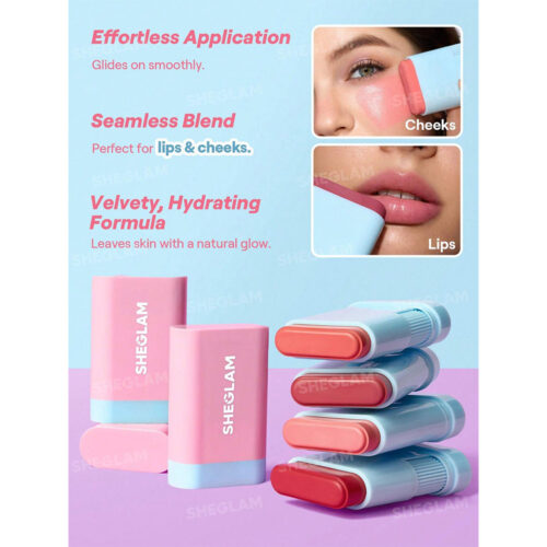 رژگونه استیکی گلس گلو شیگلم - Sheglam Glass Glow Blush Stick
