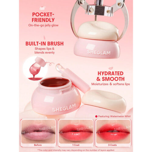 رژ لب ژله ای جیبی شیگلم - Sheglam Hydra Jelly Pocket Lip Jam
