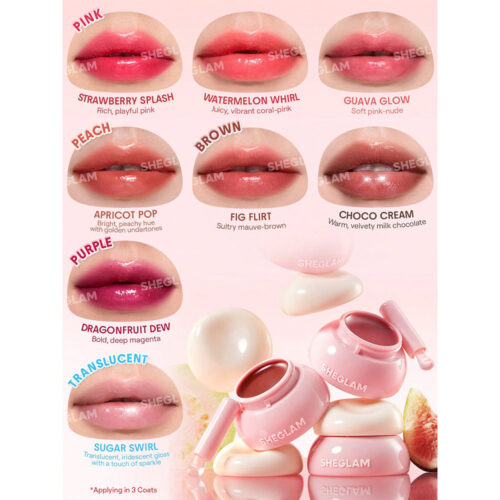 رژ لب ژله ای جیبی شیگلم - Sheglam Hydra Jelly Pocket Lip Jam