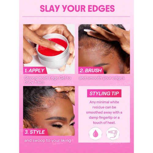 ژل کنترل کننده قوی مو شیگلم - Sheglam Locked in Strong Hold Edge Control