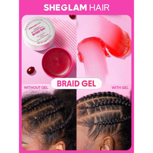 ژل حالت دهنده قوی مو شیگلم - Sheglam Locked in Strong Hold Twist & Braid Gel