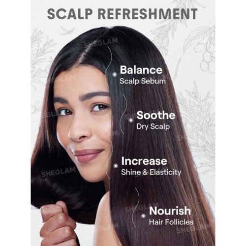 روغن مو و پوست سر رزماری شیگلم - Sheglam Rosemary Hair And Scalp Oil 15ml