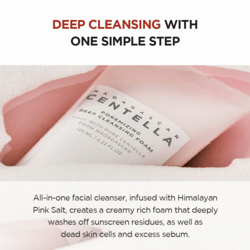 فوم شستشوی عمیق کنترل منافذ سنتلا اسکین 1004 - Skin1004 Madagascar Centella Poremizing Deep Cleansing Foam