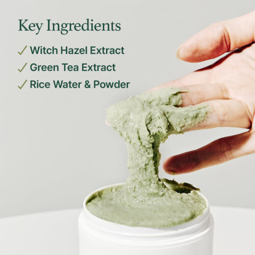 پاک کننده عمقی موچی برنج و چای سبز آرنسیا - Arencia Fresh Green Rice Mochi Cleanser
