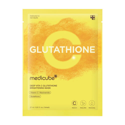 ماسک ورقه ای روشن کننده ویتامین سی و گلوتاتیون مدی کیوب - Medicube Deep Vita C Glutathione Brightening Mask