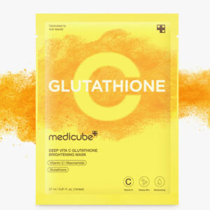 ماسک ورقه ای روشن کننده ویتامین سی و گلوتاتیون مدی کیوب - Medicube Deep Vita C Glutathione Brightening Mask