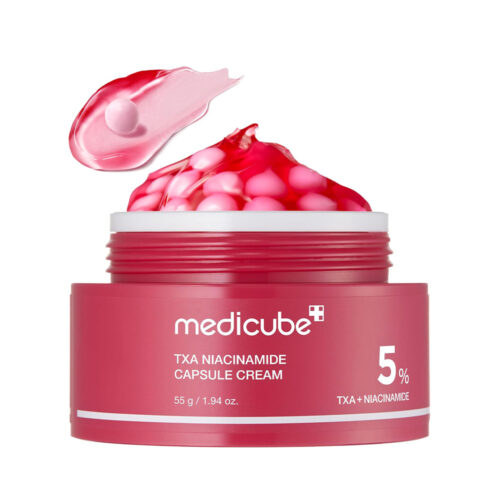 کرم ضد لک و روشن کننده ترانگزامیک اسید و نیاسینامید مدی کیوب - Medicube TXA Niacinamide Capsule Cream