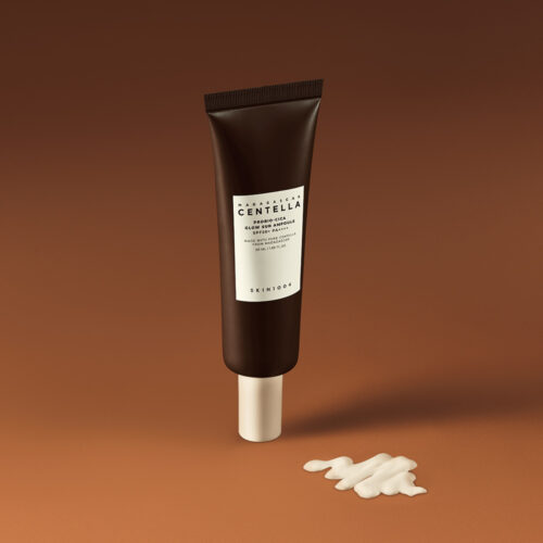 ضد آفتاب تقویت کننده و درخشان کننده پروبیو سیکا اسکین 1004 - Skin1004 Madagascar Centella Probio Cica Glow Sun Ampoule