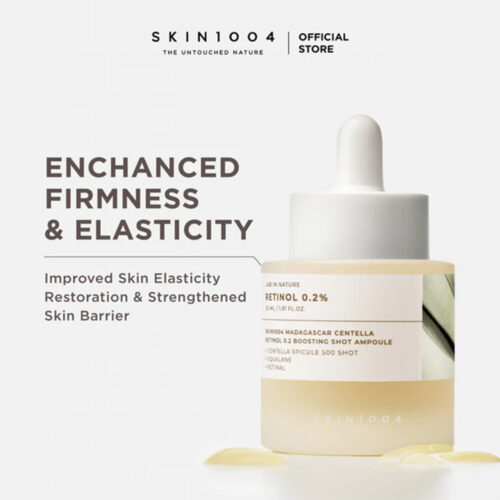 آمپول ضد چروک و جوانساز رتینول 0.2 درصد سنتلا اسکین 1004 - Skin1004 Madagascar Centella Retinol 0.2 Boosting Shot Ampoule