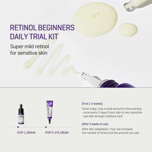 کیت ضد چروک و جوانساز رتینول سام بای می - Some by Mi Retinol Intense Trial Kit