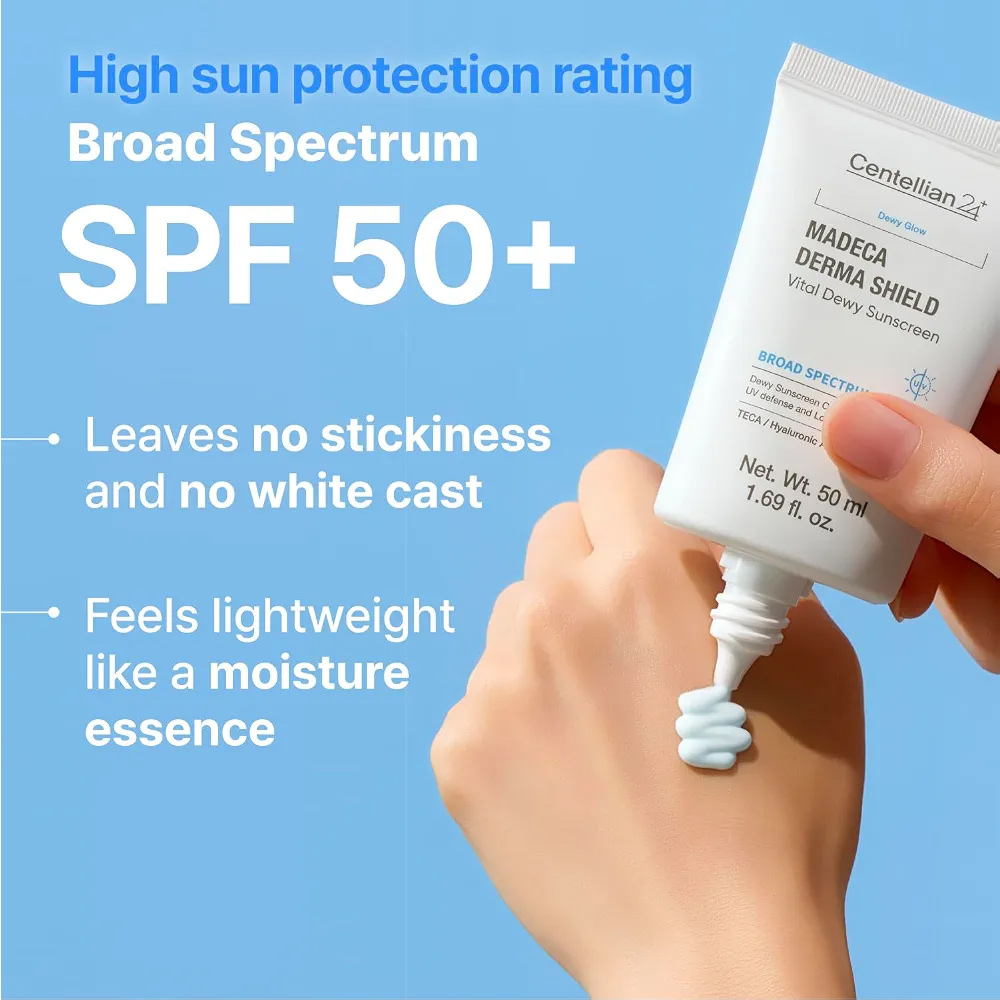 ضدآفتاب مرطوب کننده دارای SPF50 سنتلیان 24
