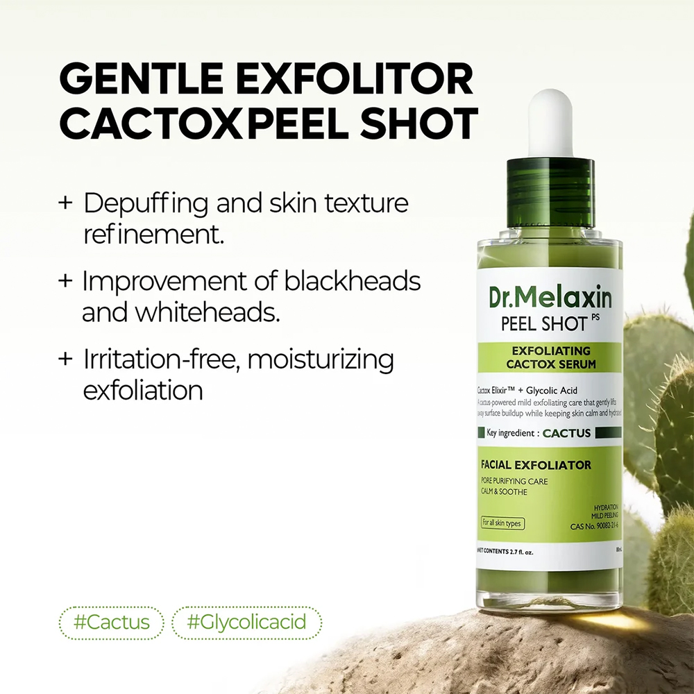 سرم لایه بردار کاکتوس دکتر ملاکسین مدل Peel Shot PS