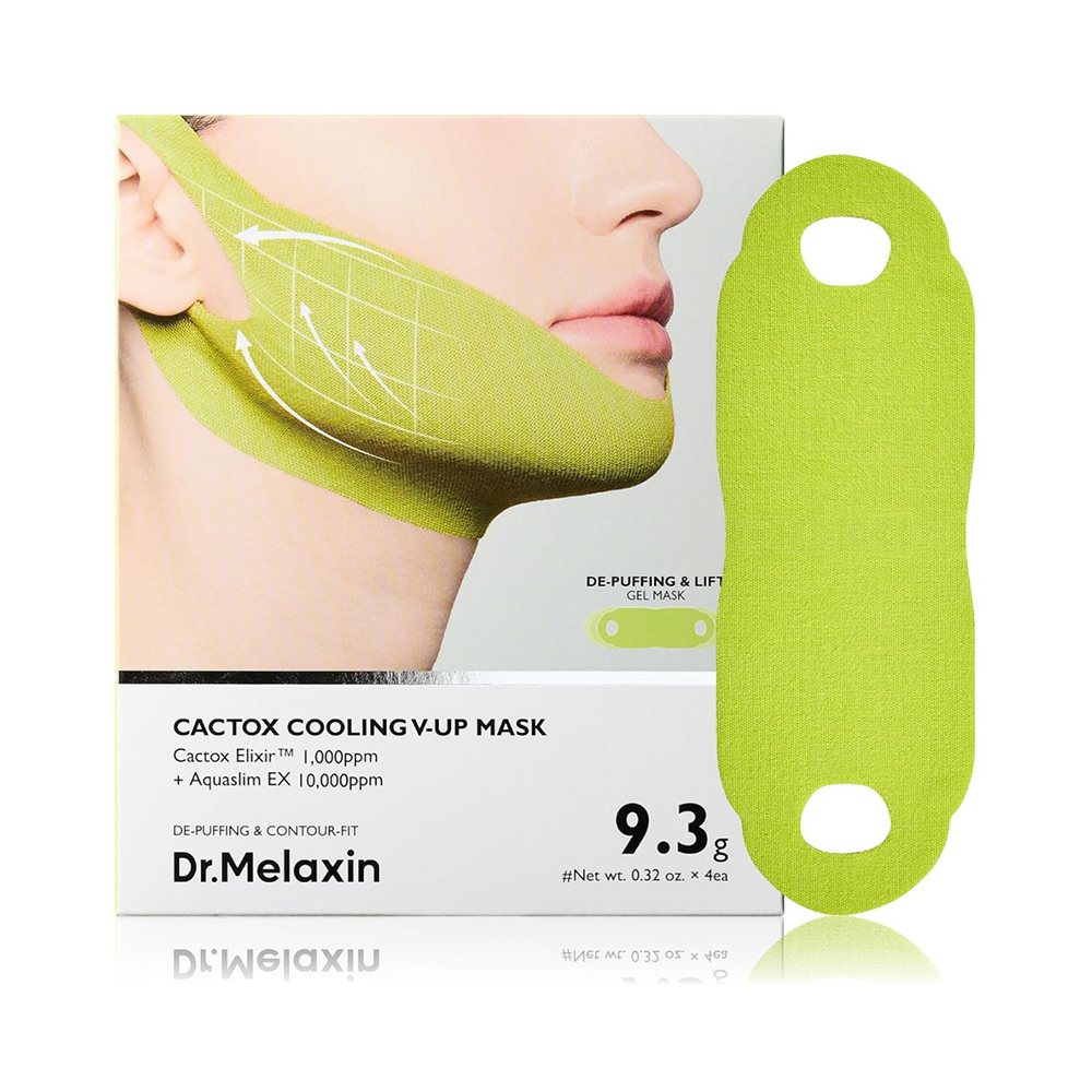 ماسک هیدروژلی خنککننده و فرمدهنده V-UP کاکتوکس دکتر ملاکسین