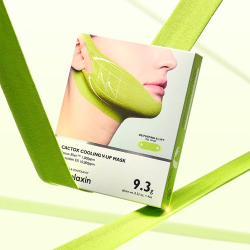 ماسک هیدروژلی خنککننده و فرمدهنده V-UP کاکتوکس دکتر ملاکسین