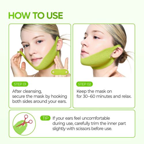 ماسک هیدروژلی خنککننده و فرمدهنده V-UP کاکتوکس دکتر ملاکسین