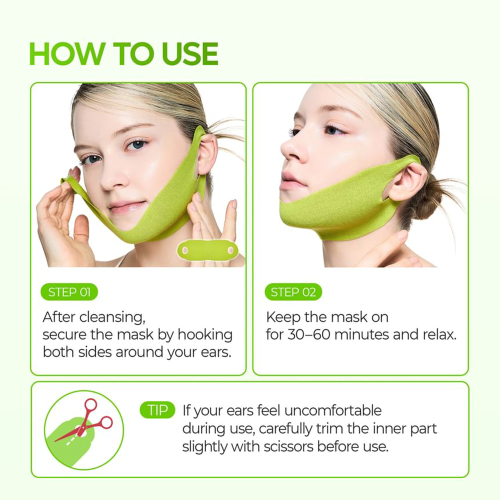 ماسک هیدروژلی خنککننده و فرمدهنده V-UP کاکتوکس دکتر ملاکسین