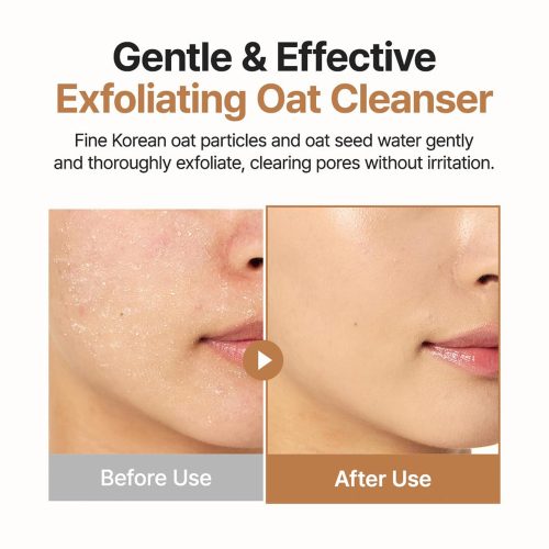 ژل شستشو و لایه‌بردار ملایم صورت جو دوسر Oat In پیوریتو