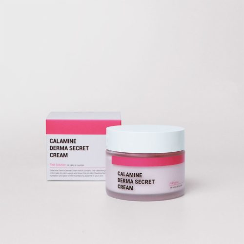 K-SECRET Calamine Derma Secret Cream 50ml - Soothing & Oil Control Pink Solution 1