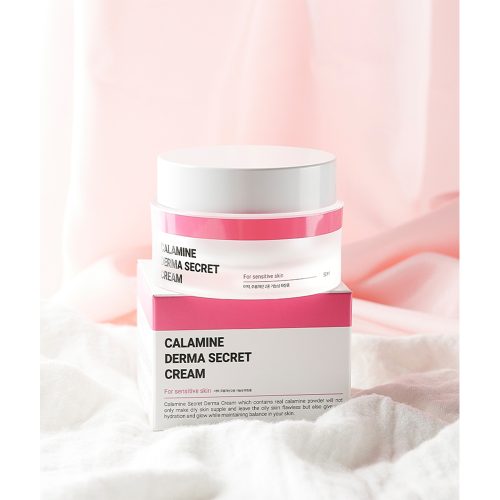 K-SECRET Calamine Derma Secret Cream 50ml - Soothing & Oil Control Pink Solution 4