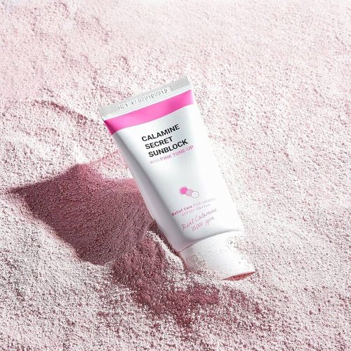K-SECRET Calamine Secret Sunblock With Pink Tone-Up SPF50+ PA++++ 50ml 1