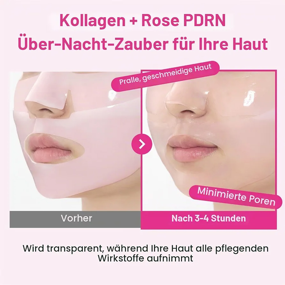 ماسک شبانه کلاژن و Rose PDRN شماره ۲ نامبوزین