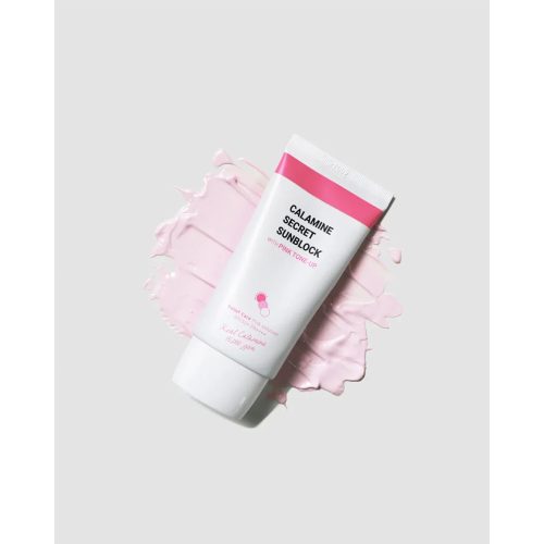 کرم ضد آفتاب و روشن کننده تن آپ صورتی کالامین کی سکرت SPF50+ PA++++ حجم 50 میل